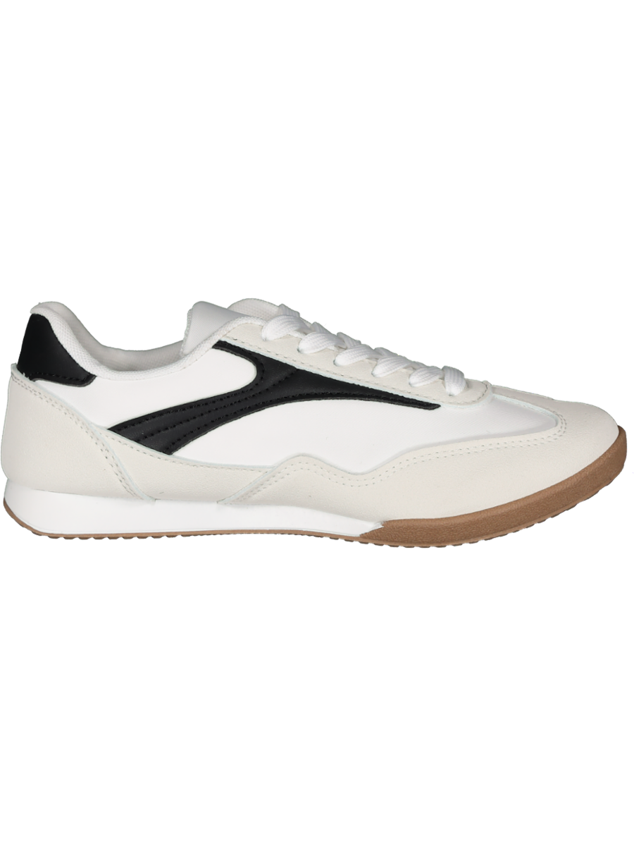 White Retro Sneakers