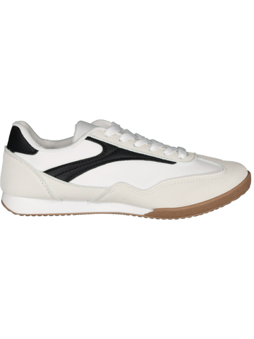 White Retro Sneakers