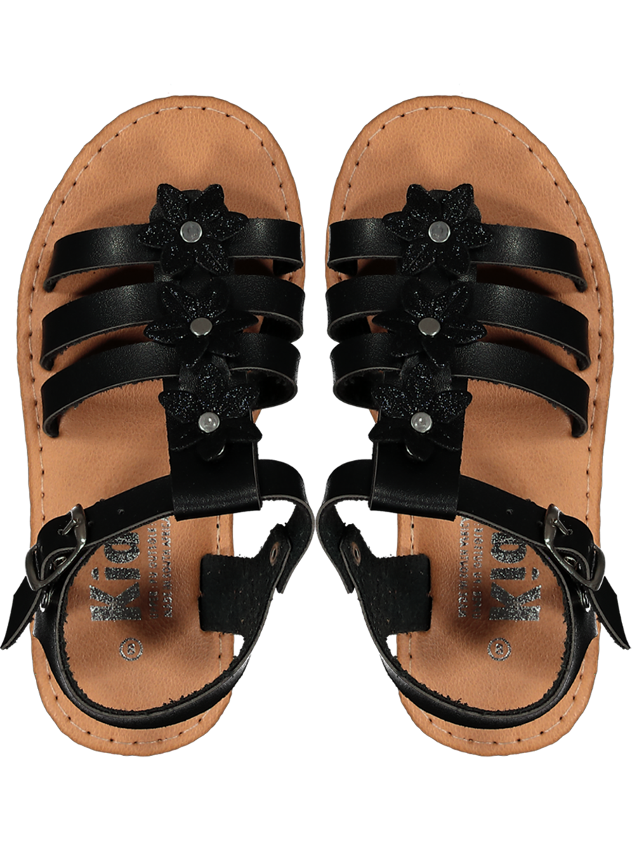 Black Strappy Sandals