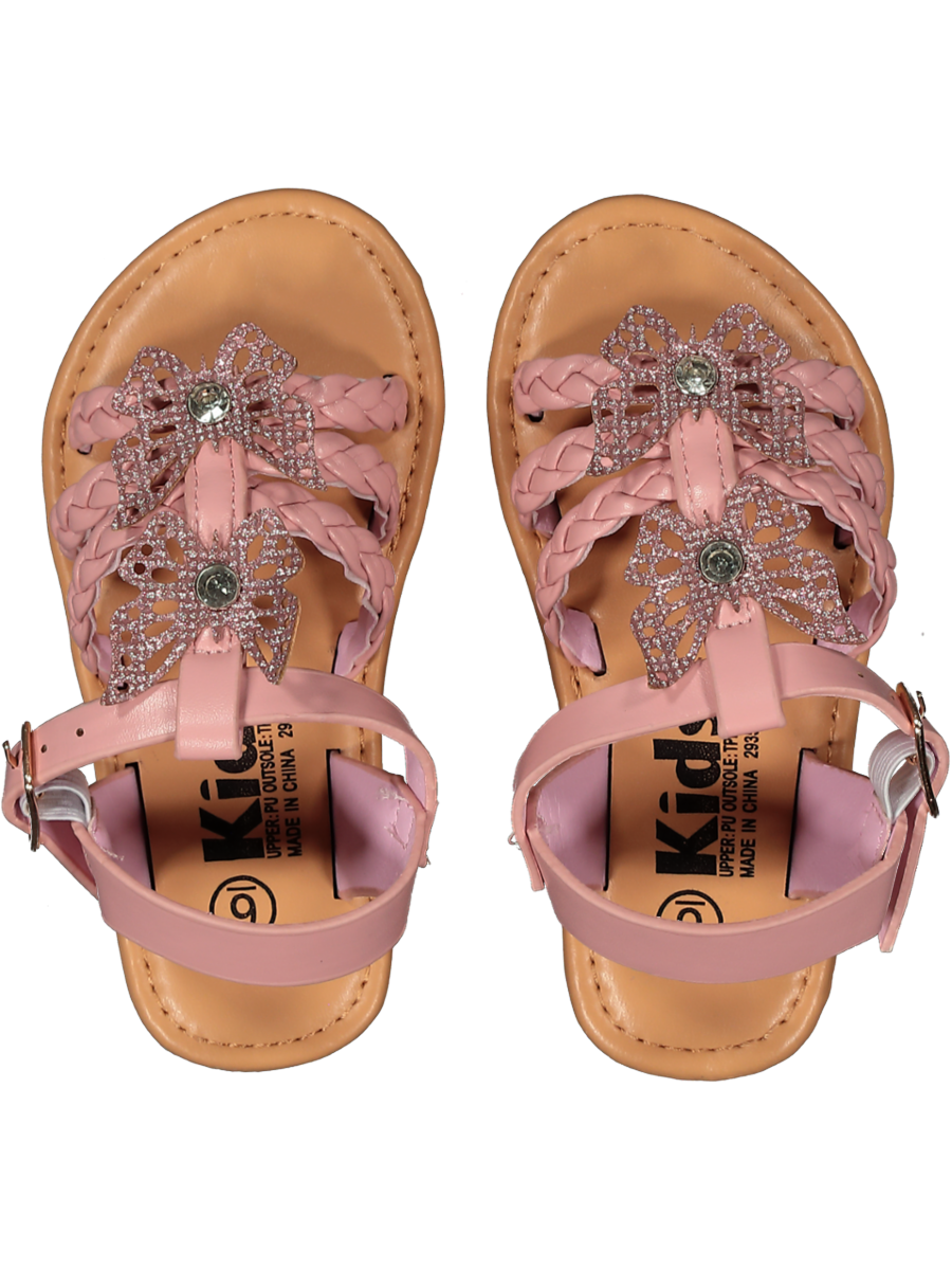 Sparkle Butterfly Strap Sandals