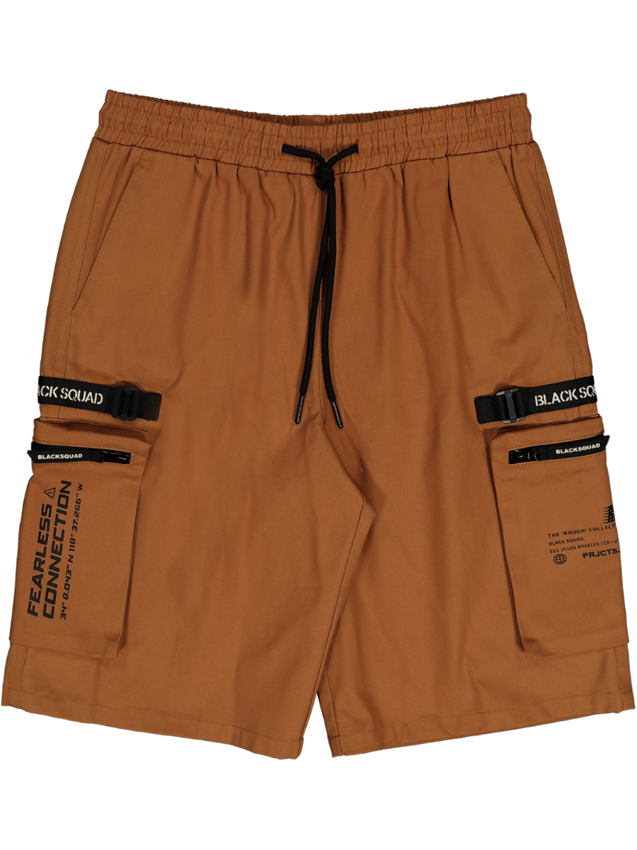 Brown Cargo Shorts