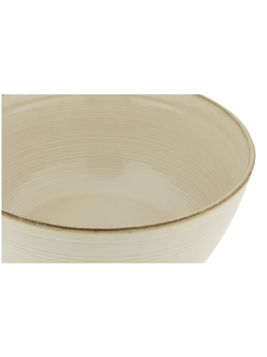 Glass Salad Bowl