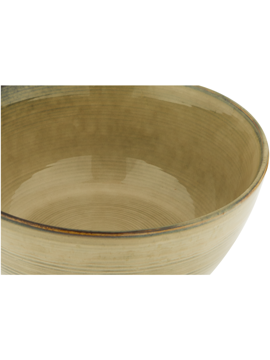 Glass Salad Bowl