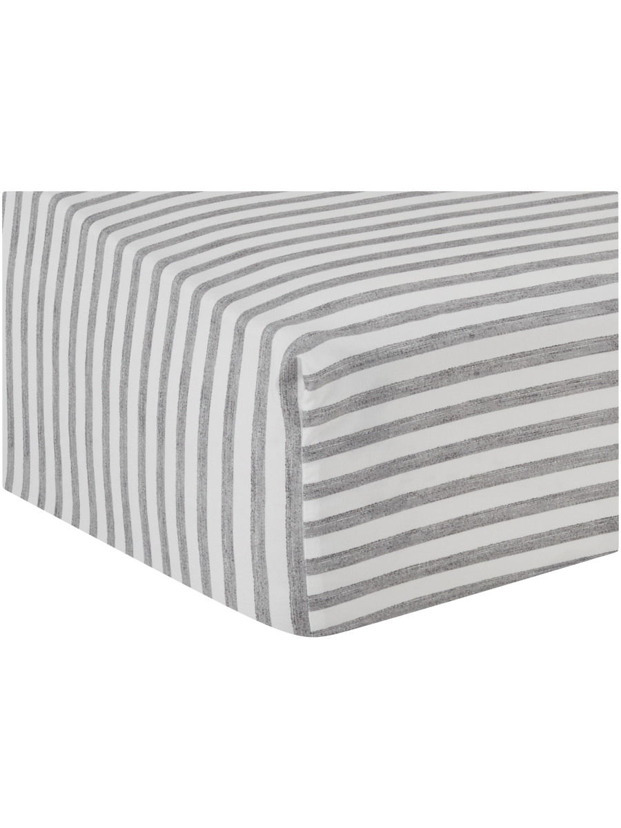 Clifton Stripe Fitted Sheet Single