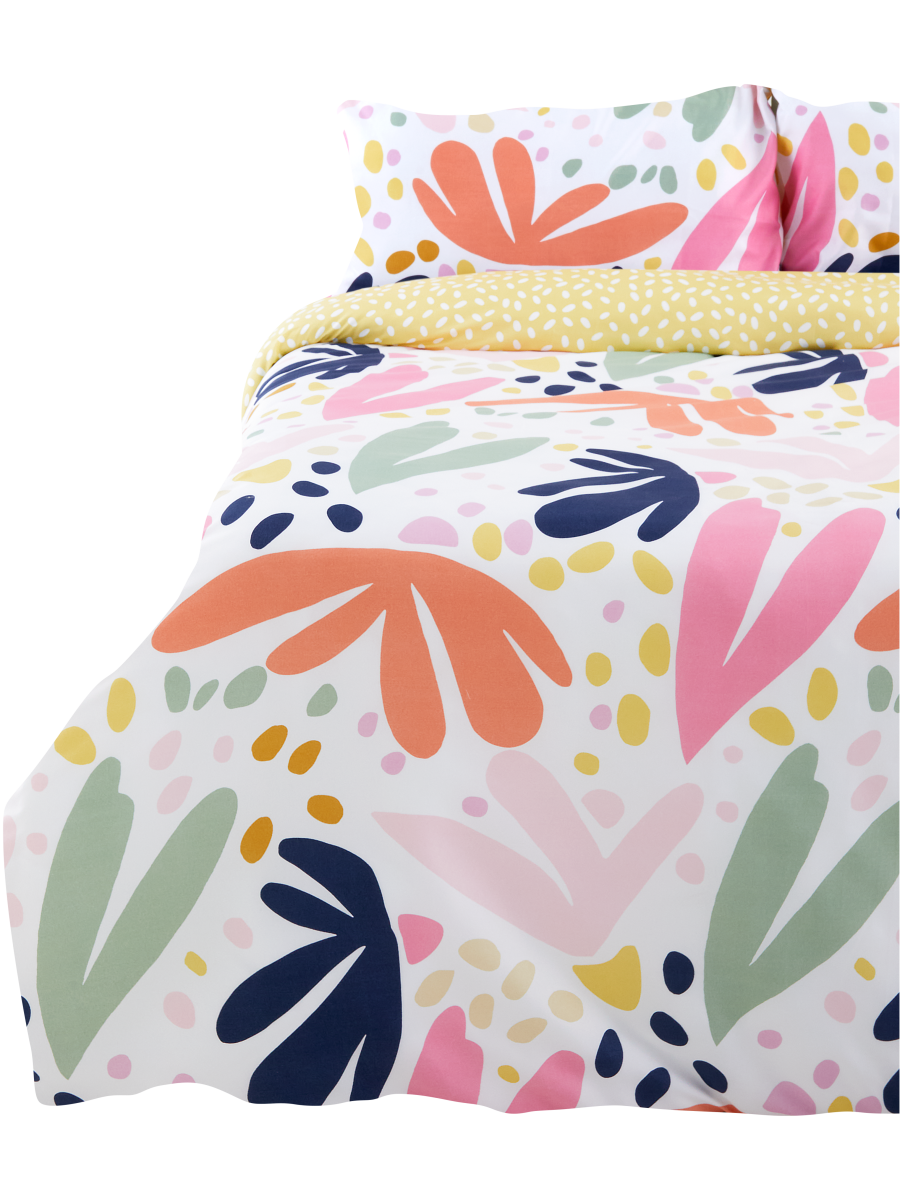 Joyful Duvet Cover Set Double