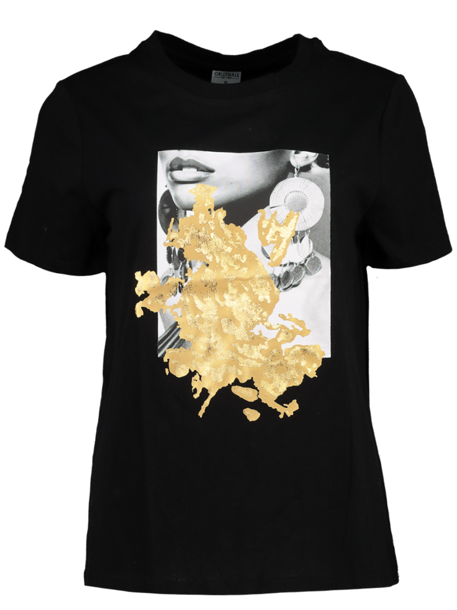 Black Graphic T-Shirt