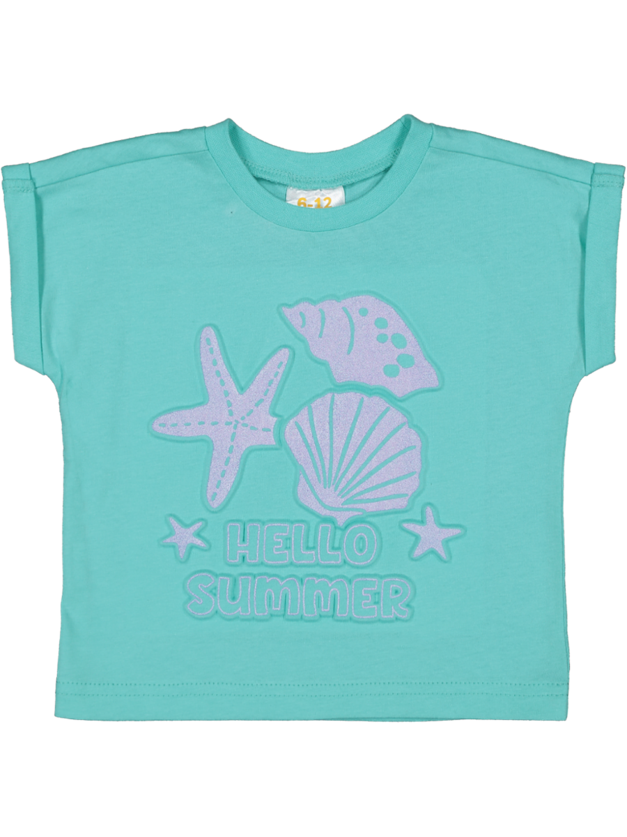 Blue Printed Top