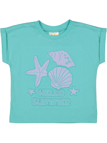 Blue Printed Top