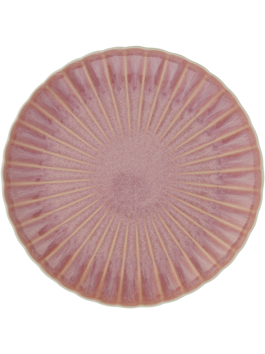 Patterned Ceramic Dinner Plate