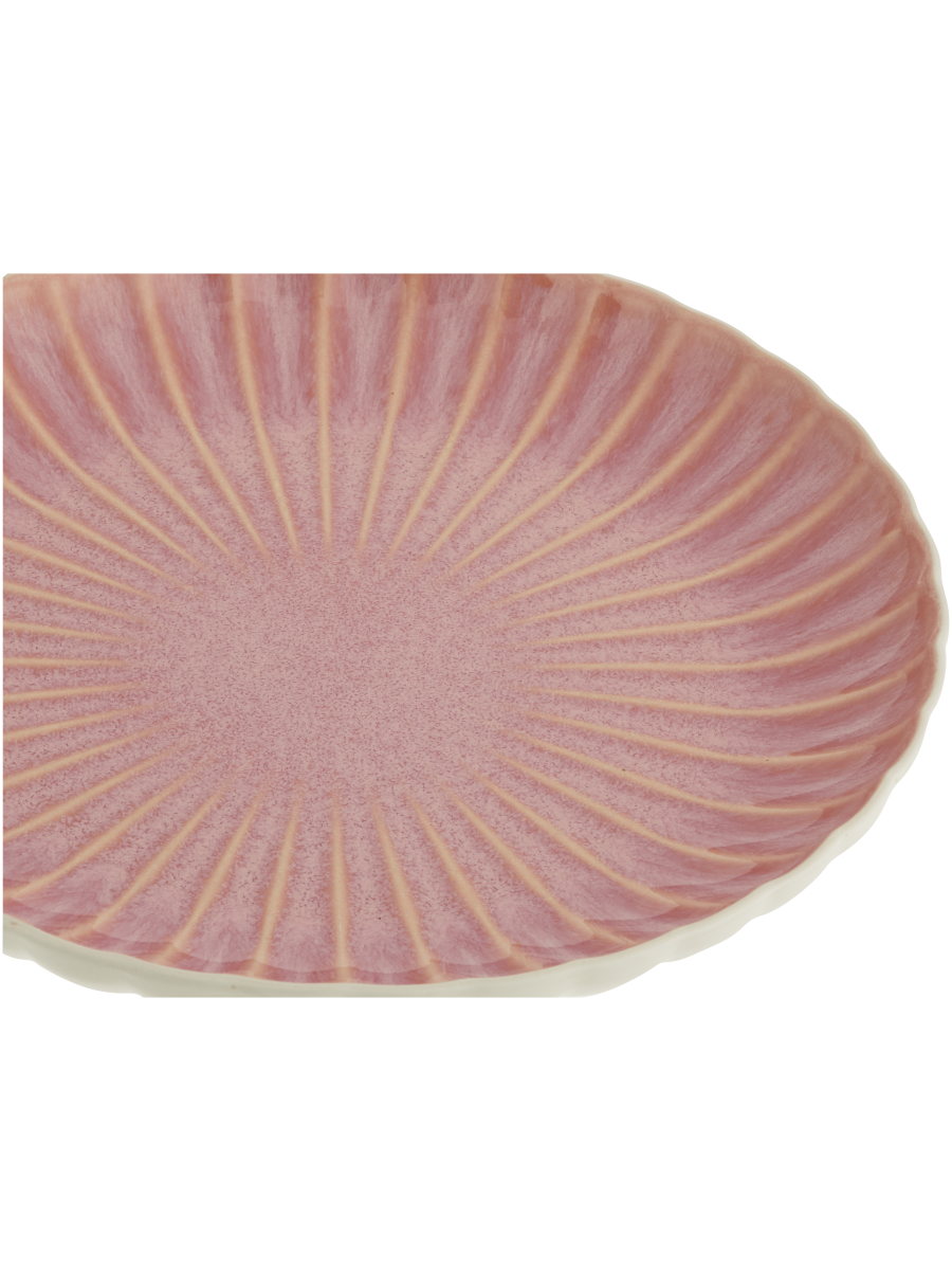 Patterned Ceramic Dinner Plate