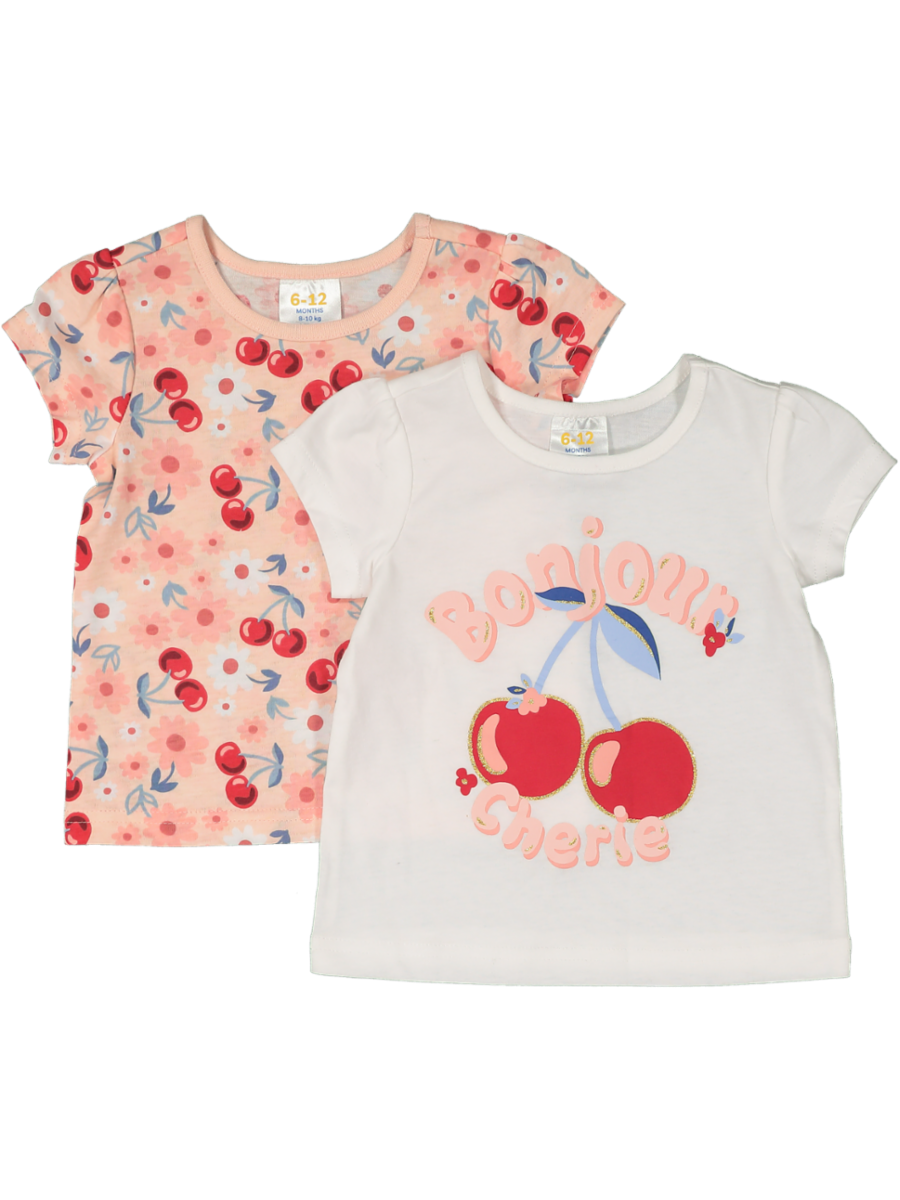Two Pack Cherry T-Shirts
