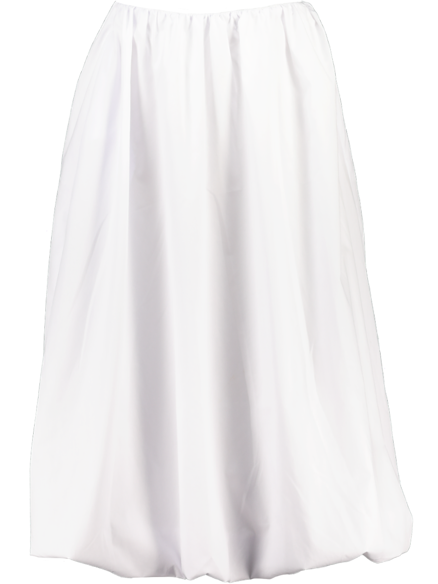White Midi Skirt