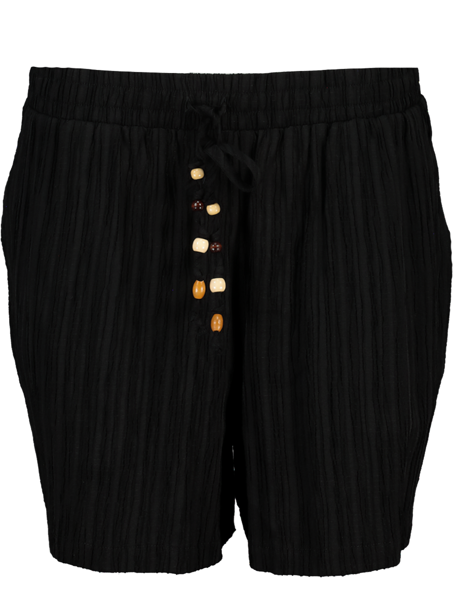 Black Relaxed Shorts