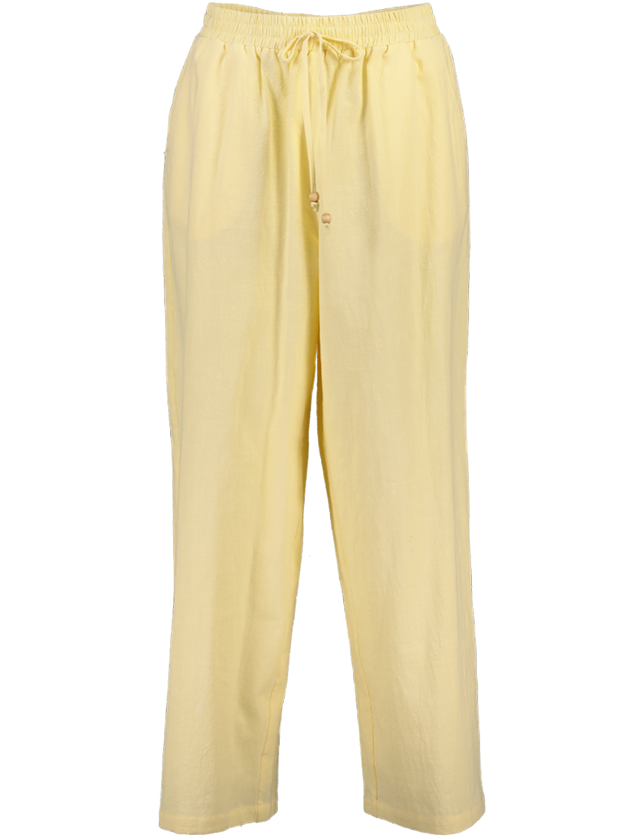 Yellow Relaxed Pants