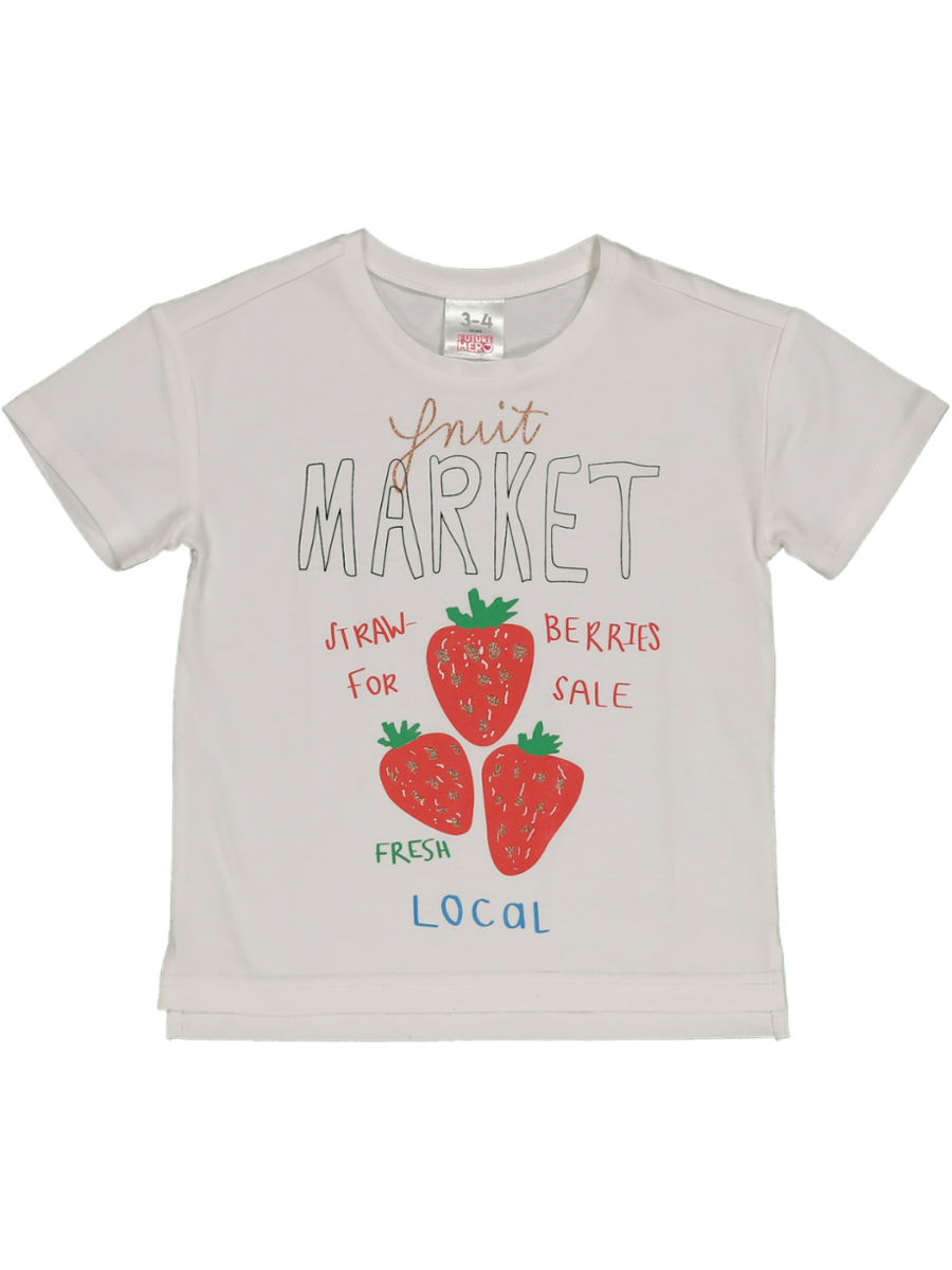 White Graphic T-Shirt