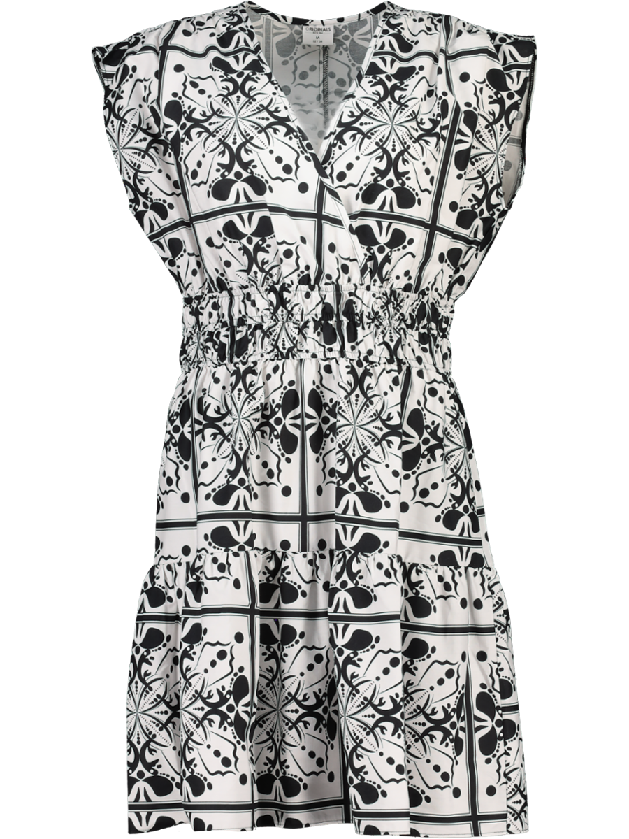 Black And White Mini Dress