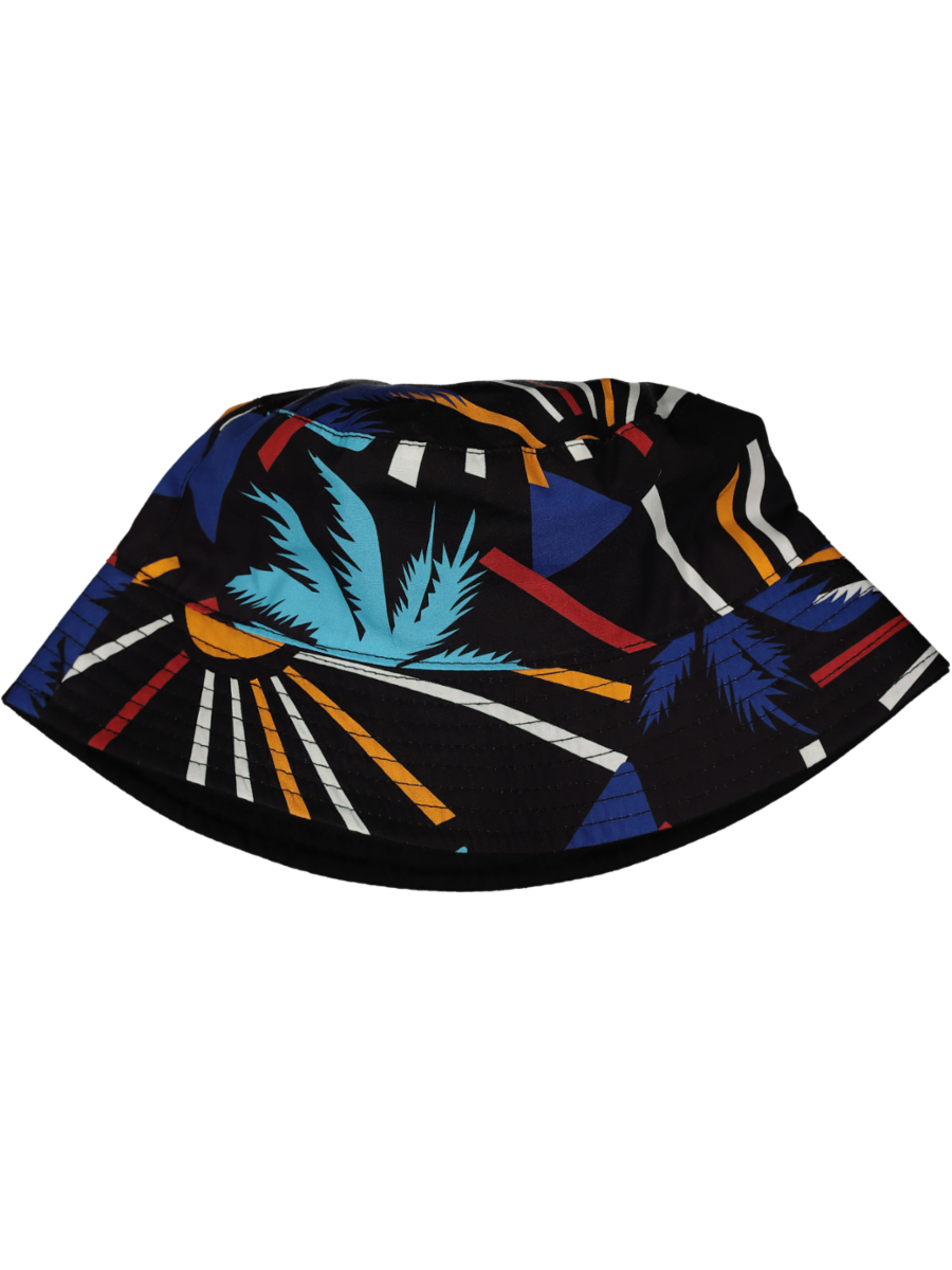 Black Reversible Bucket Hat