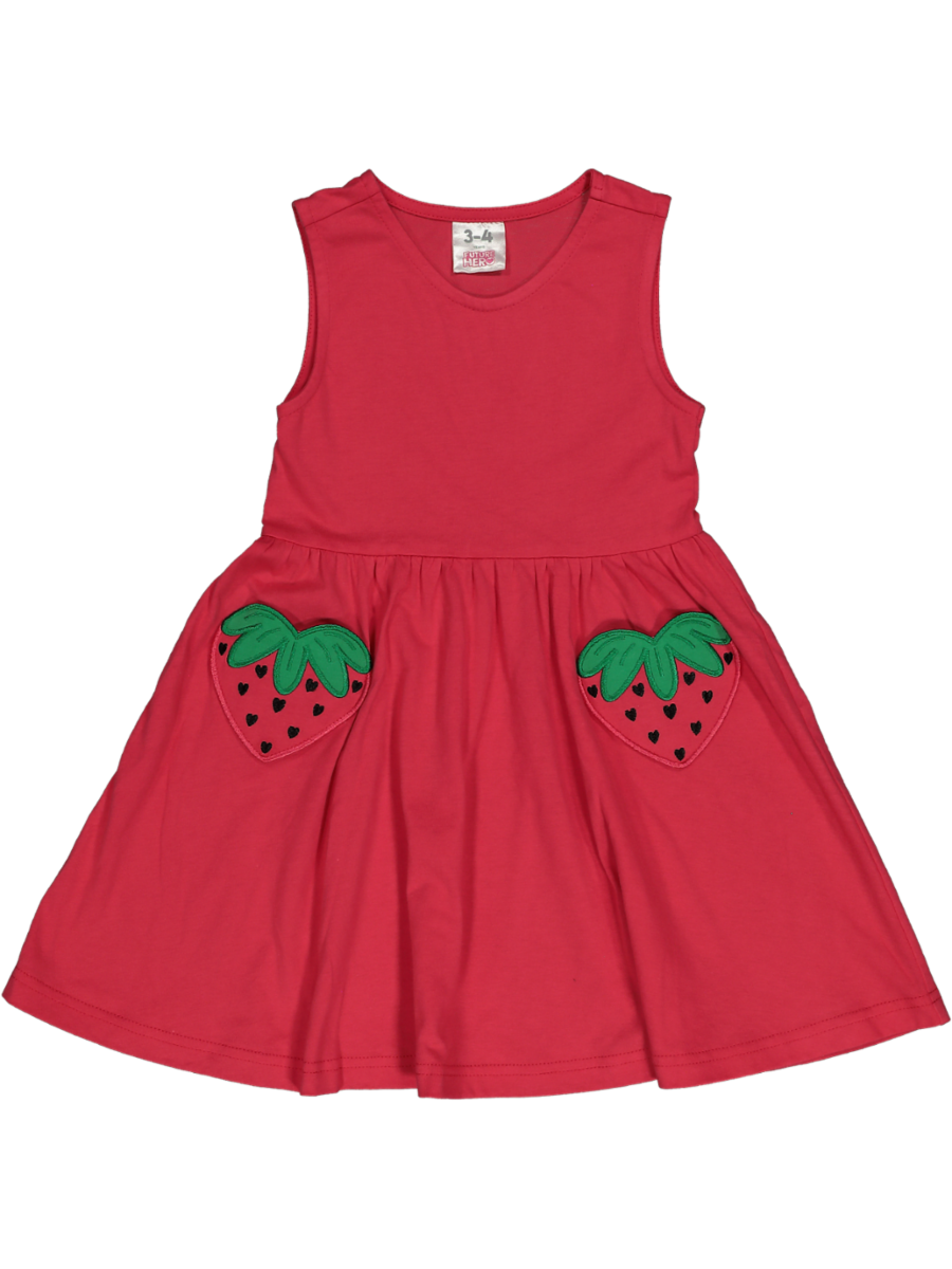 Strawberry Red Knit Dress