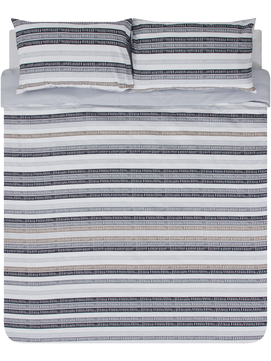 Double Bed Cross Bar Duvet Cover