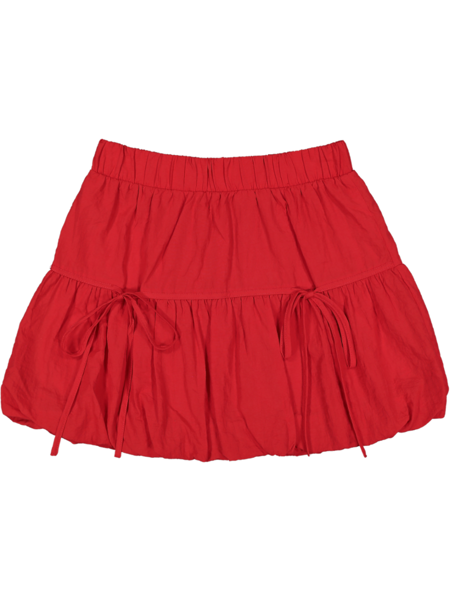 Red Mini Skirt