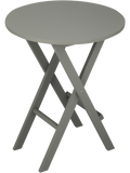Grey Round Flip Table