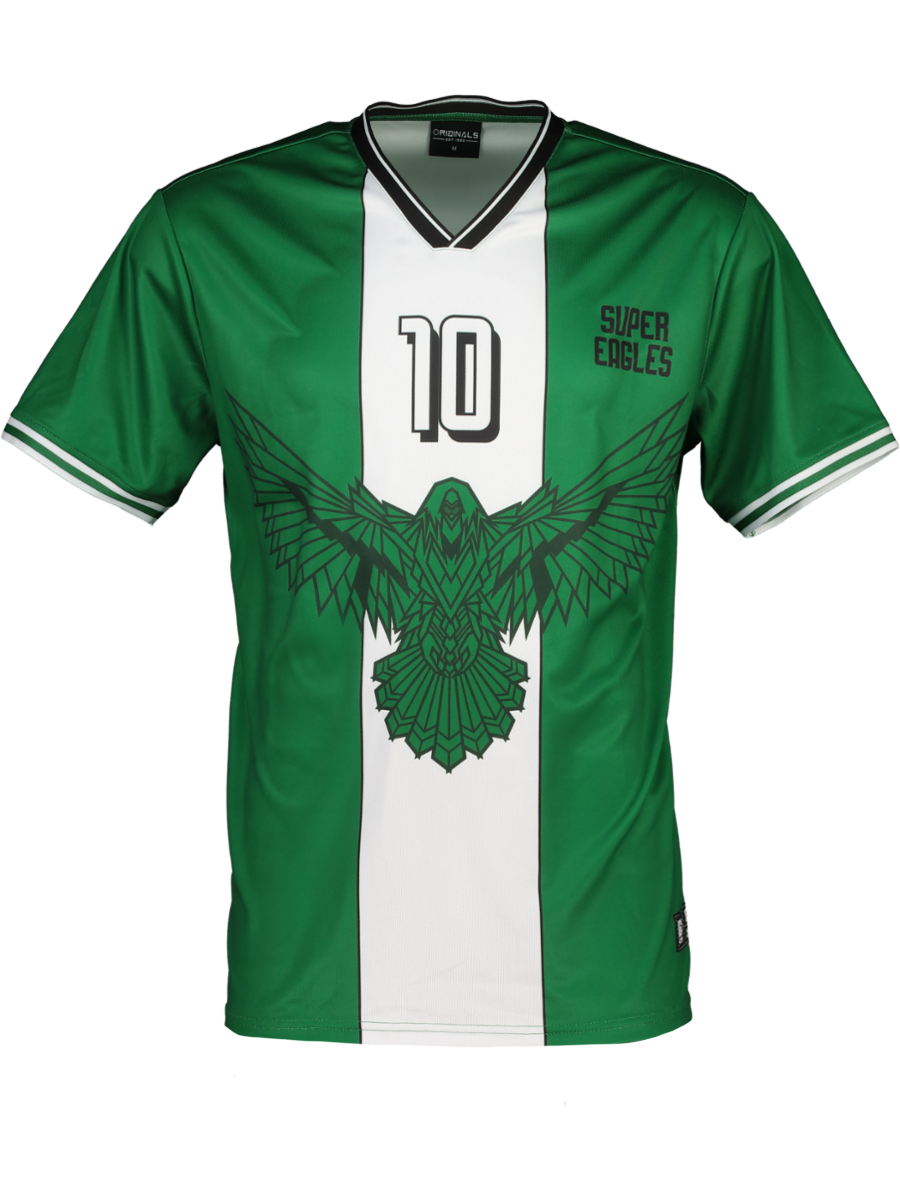 Green And White Super Eagles T-Shirt