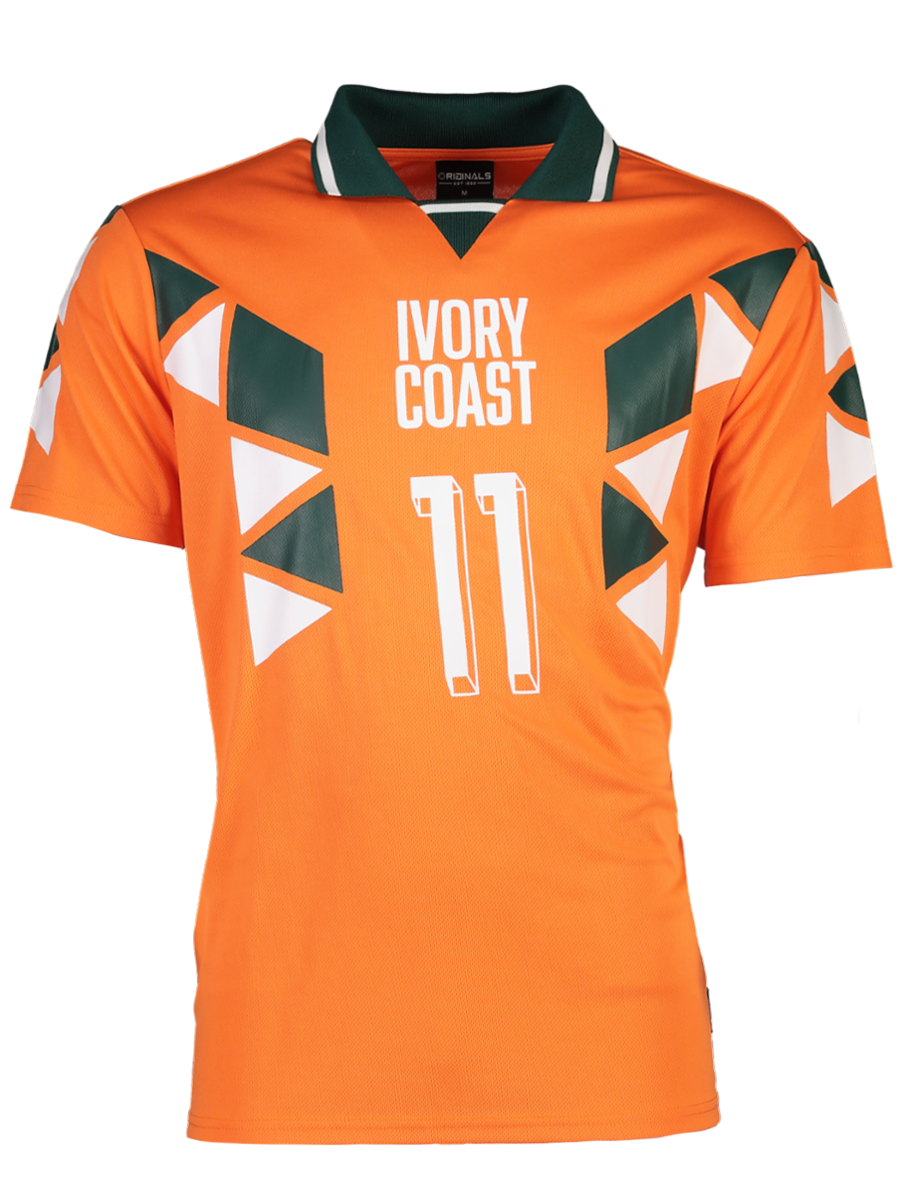 Orange Afcon Sporty Shirt
