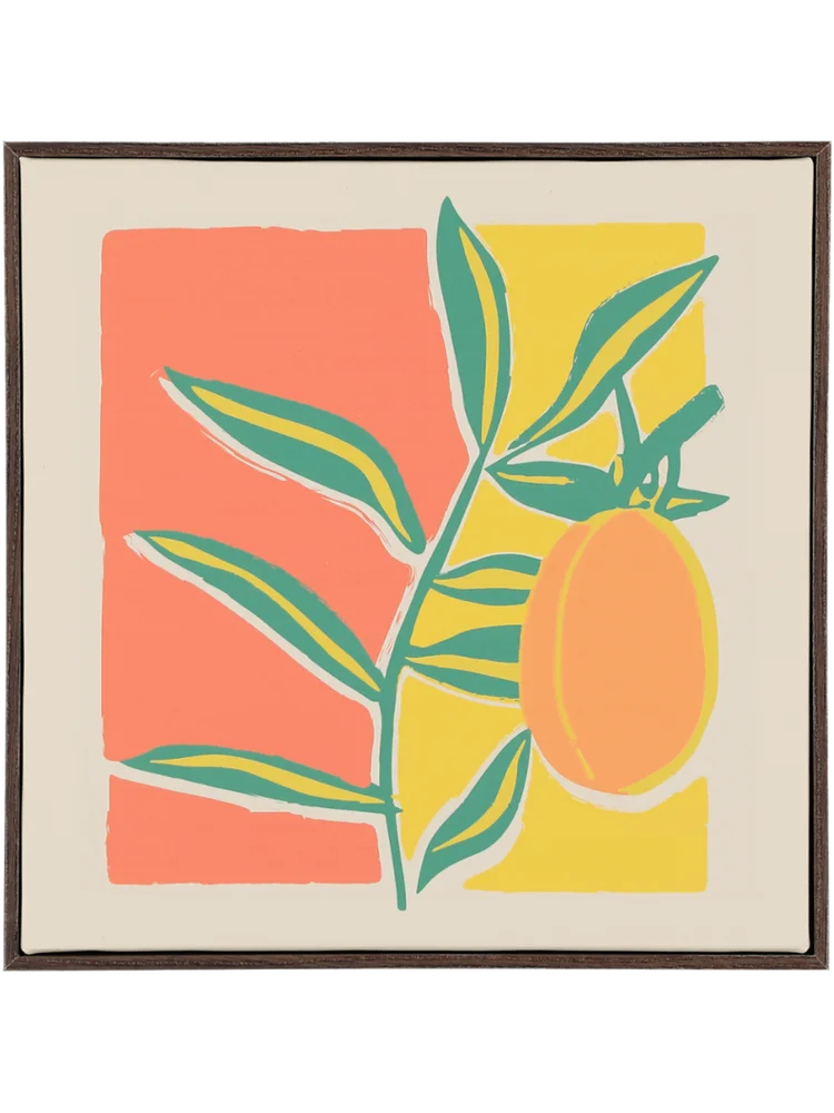 Fruit Print Canvas