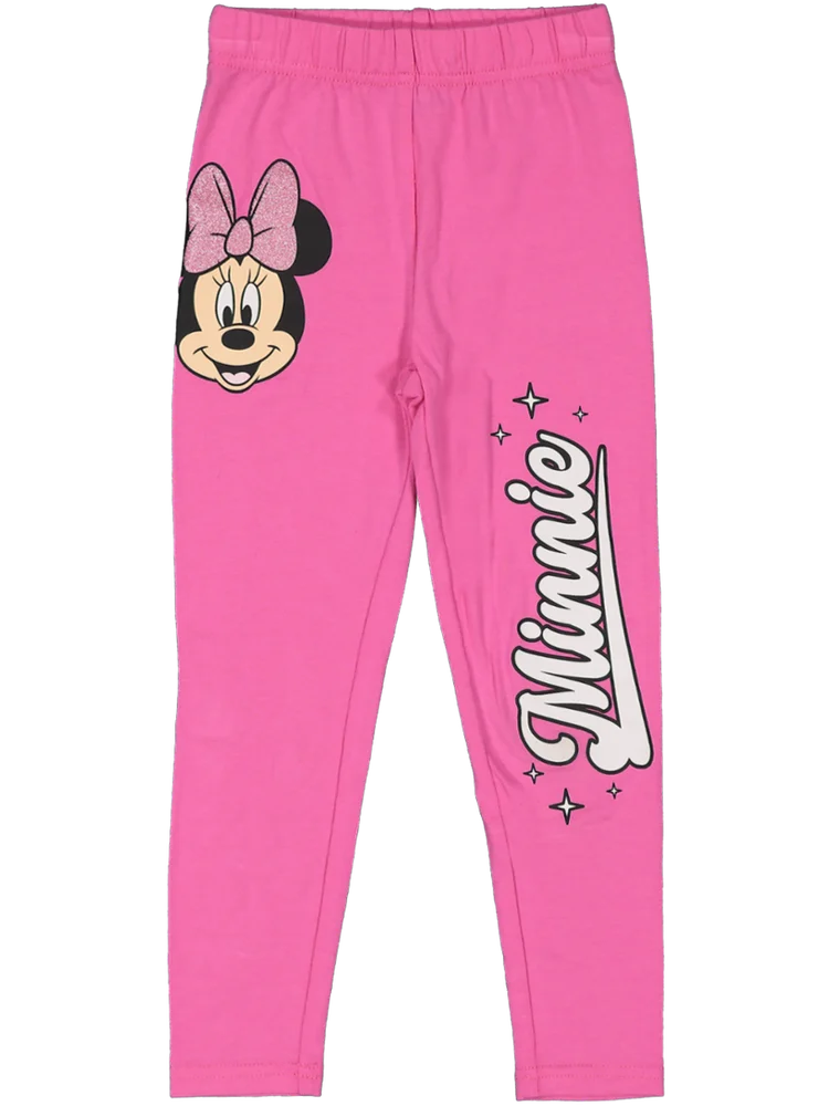 Pink Minnie Mouse Leggings
