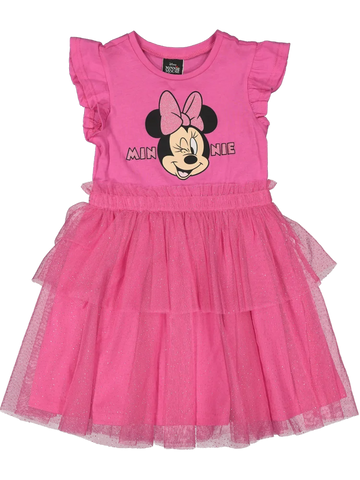 Pink Minnie Mouse Party Dress