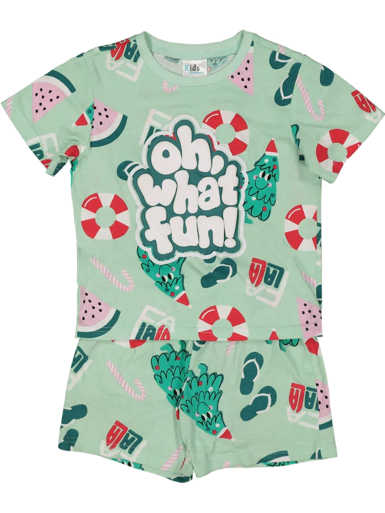 Green Christmas Pyjama