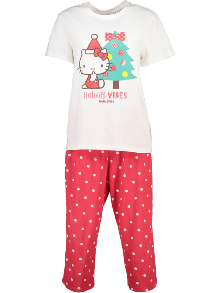 Hello Kitty Christmas Pyjama Set