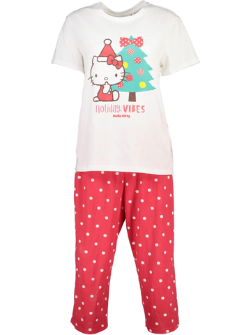 Hello Kitty Christmas Pyjama Set