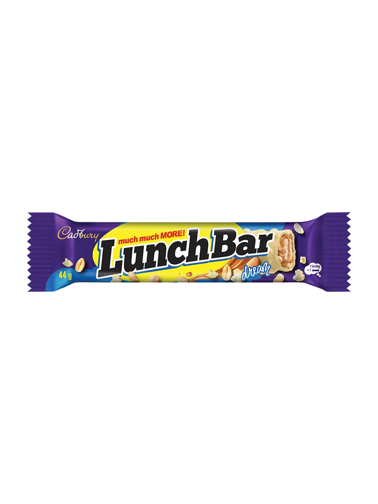 Cadbury Lunch Bar Dream 44g Chocolate