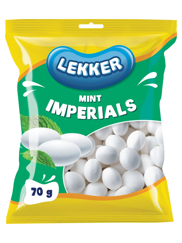 Lekker Mint Imperials 70gr Sweets