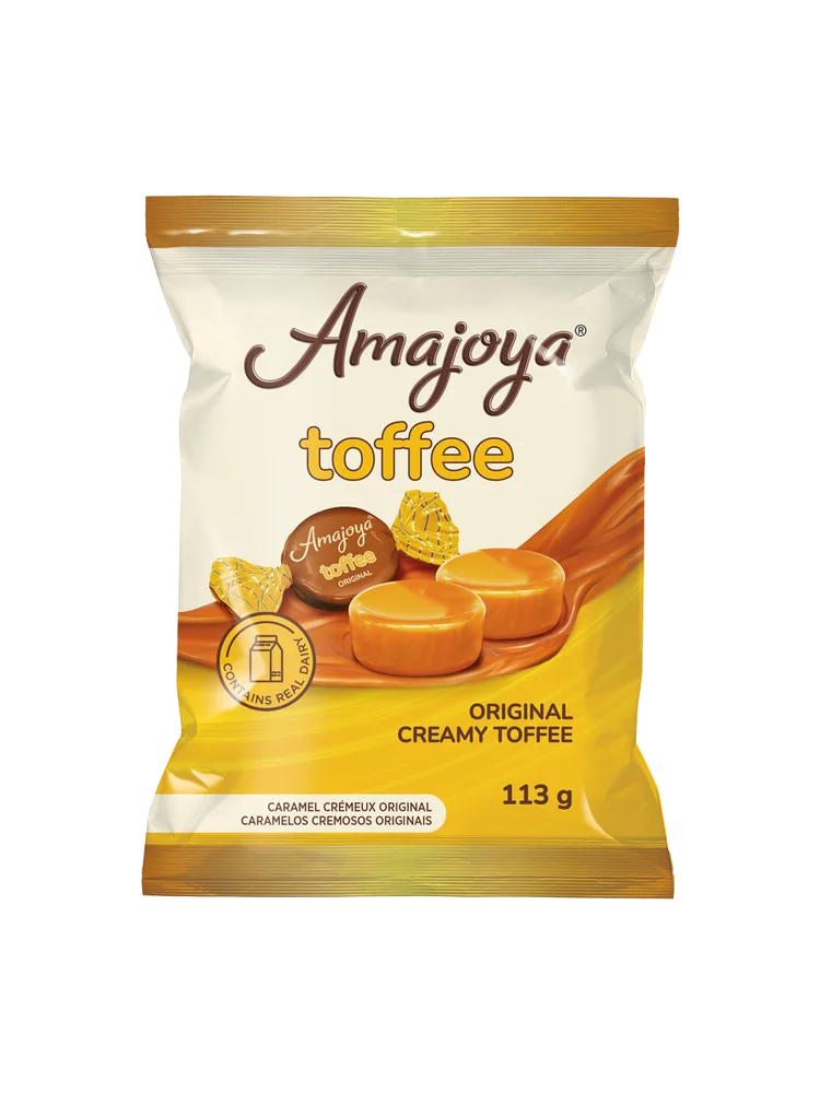 Amajoya Creamy Toffee 113g Sweets