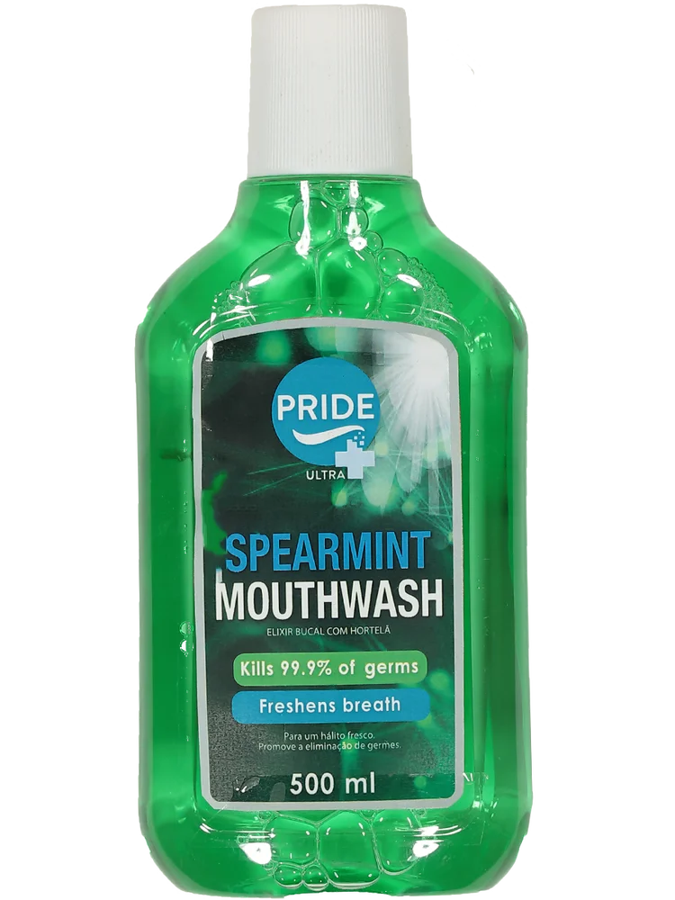 Pride Ultra Mouthwash Spearmint 500Ml