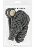Charcoal Pleated Curtain Tieback (1)