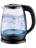 1.7L Glass Kettle with Blue Light Illumination And Auto Shut-off