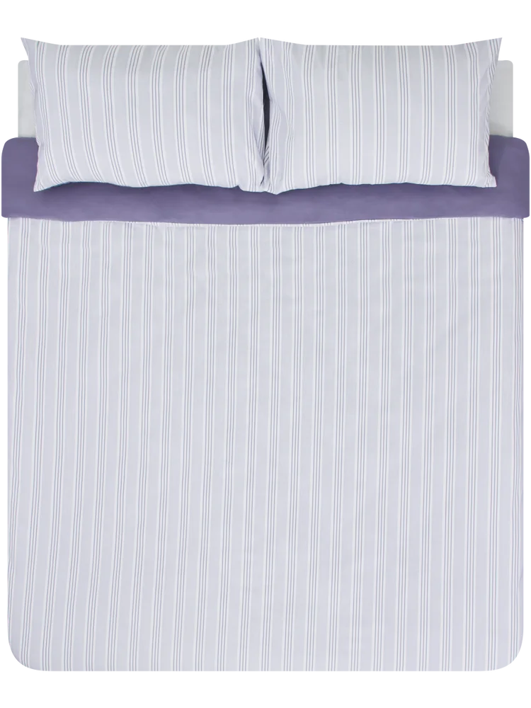 Yarn Dyed Shore Stripe Duvet Cover Queen