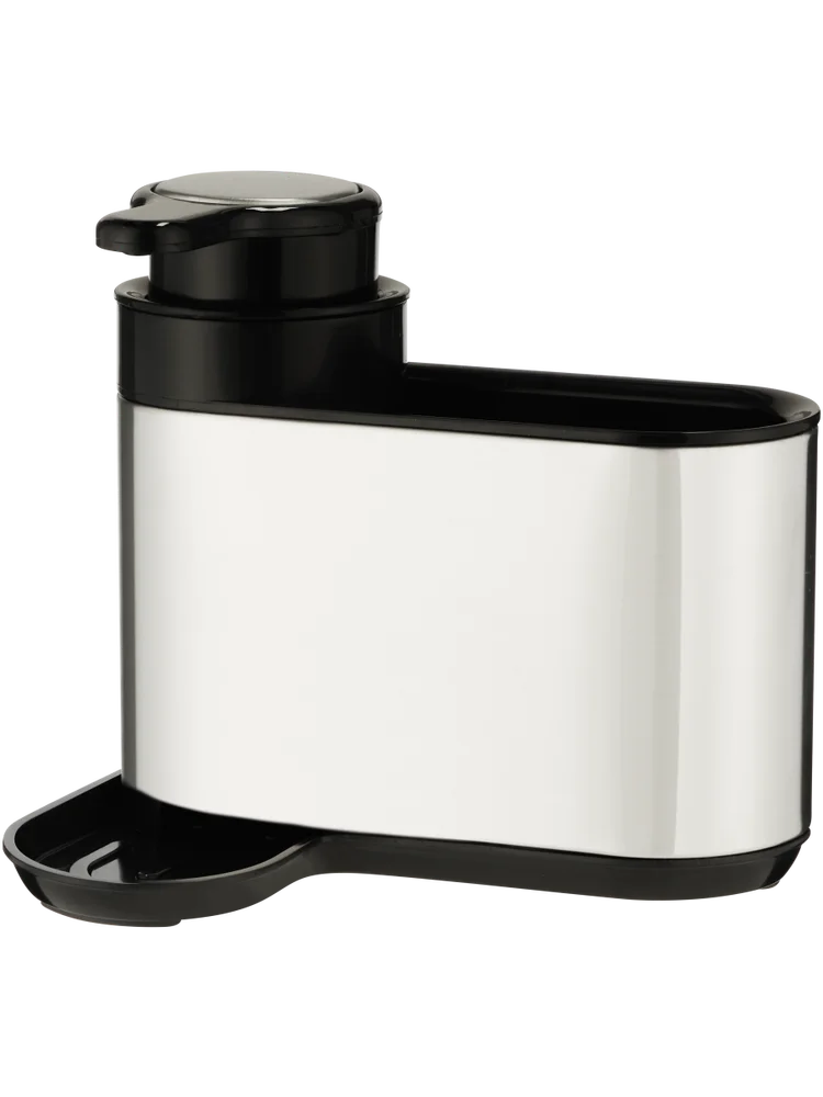 Kitchen Soap Dispenser With Utility Storage