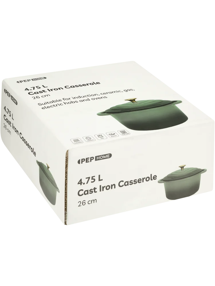 Green Casserole Pot 26x12cm (2)