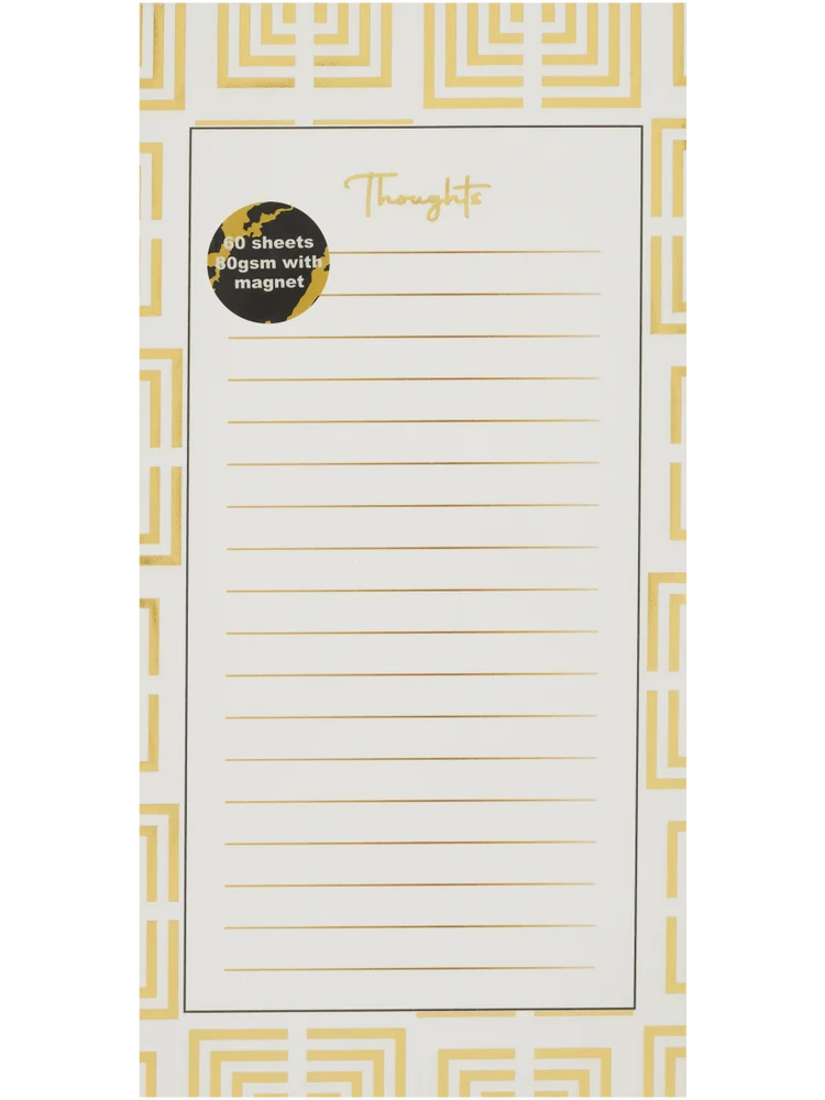 Patterned Memo Pad (2)