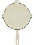 Cream Cast Iron Fry Pan 26x6cm