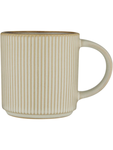 Ribbed Ceramic Mug 384ml