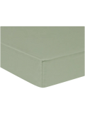 Green Double Bed Cotton Rich Fitted Sheets