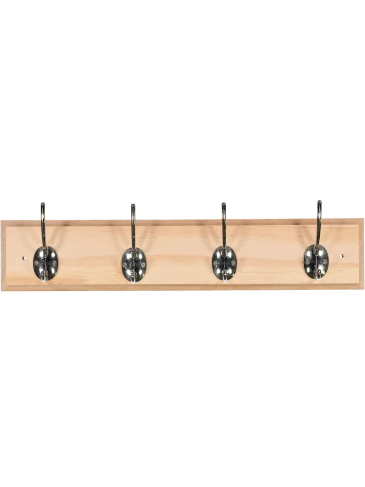 4 Foot Coat Rack Wood and Metal 4-Hook Coat Rack – PEP Online