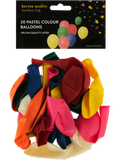 20 Pack Multi Colour Balloons (1)