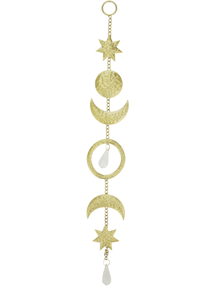 Gold Hanging Wall Ornament