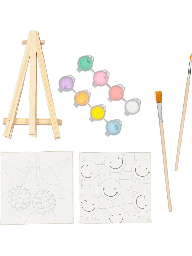 Diy Mini Canvas Paint Set